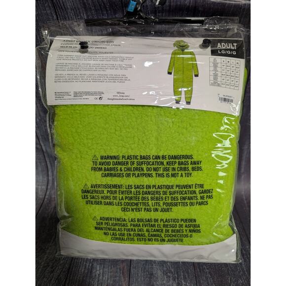 Disney Nightmare Before Christmas Oogie Boogie Costume Union Suit Pajamas - L - Picture 5 of 7